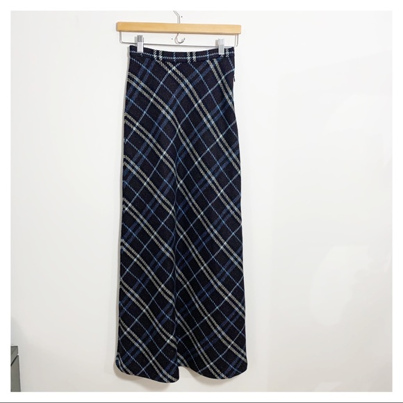 burberry maxi skirt